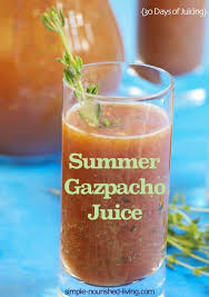 gazpacho juice 30 days of juicing