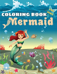 Check out the creative artists below! Mermaid Coloring Book For Kids Activity Book For Kids Ages 4 8 Jumbo Mermaids Coloring Book For Kids Best Gift For Children 64 Pages Of Positive Th Paperback The Book Cellar