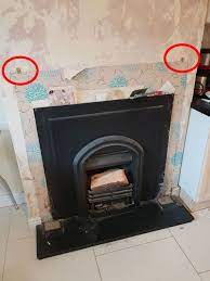 how to remove a fireplace surround and