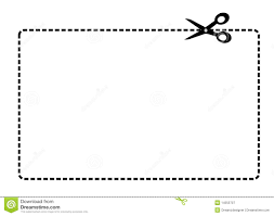 Coupon Border Vector Stock Vector Illustration Of Label