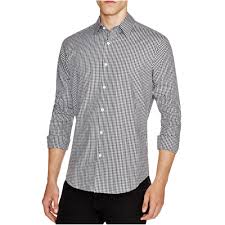 Theory Mens Sylvain Amicable Slim Fit Button Up Shirt Mens