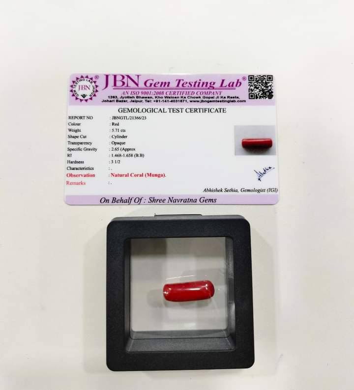 RED CORAL GEMSTONE product image