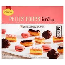 You'll receive email and feed alerts when new items arrive. Poppies Petit Fours Belgian Mini Pastries 52 Pieces 800g Luxury Desserts Iceland Foods