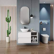 Modern Bathroom Wall Hung Vanity Unit