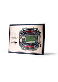 New England Patriots 5 Layer 3d Stadium View Wall Art 6860173