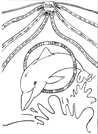 Plus, it's an easy way to celebrate each season or special holidays. Dolphin Coloring Pages For Happy Birthday Coloring Pages