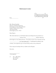 Free Retirement Resignation Letter Format Templates At