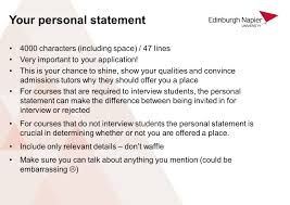 Writing a UK Personal Statement