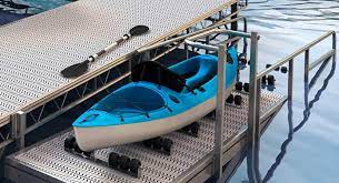 kayak launch for dock system rgc marine