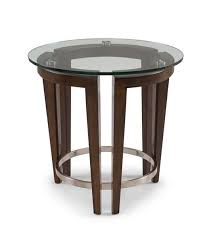 Magnussen Home Carmen Round End Table