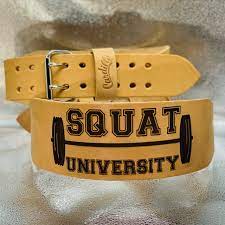 squat university weightlifting belt