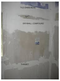 drywall compound over backerboard