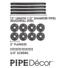 Pipe Decor 24 In Malleable Industrial