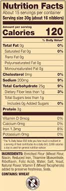 calories in snyder s sourdough nibblers