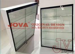 Wall Glass Display Case Showcase