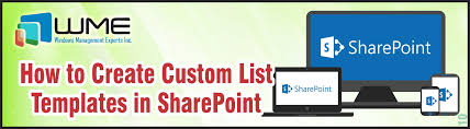 create custom list templates in sharepoint