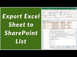 how to export excel table data to