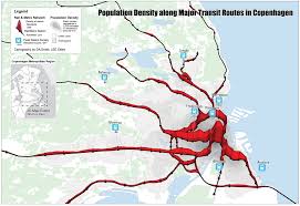 The Finger Plan   Fingerplanen   urban planning for the growth of    