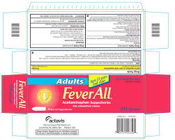 feverall s suppository actavis