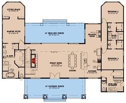 Country Style 5 Bed House Plan With