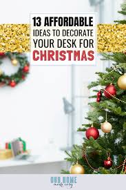 affordable office christmas decorations