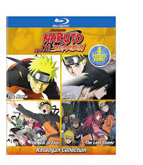 Amazon.com: Naruto Shippuden The Movie Rasengan Collection (4pk/BD) :  Various, Various: Movies & TV