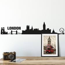 London Skyline Wall Sticker Wall Art Com