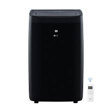 This is a powerful window air conditioning unit from danby that is capable of cooling spaces of up to 450 sq. Lg Electronics 10000 Btu Doe 14000 Btu Ashrae 115 Volt Black Portable Air Conditioner With Heater Wi Fi Compatibility In The Portable Air Conditioners Department At Lowes Com