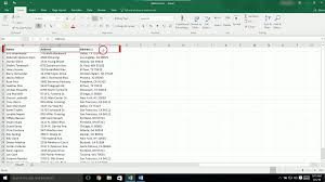 mail merge from excel to avery labels