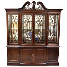 antique bernhardt china cabinet