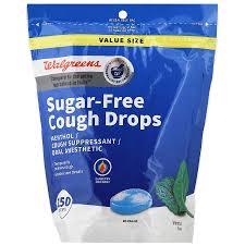 walgreens sugar free cough drops