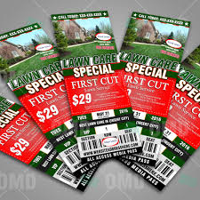 Lawn Care Ticket Style Promo 1 The Lawn Market