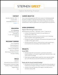 Student resume templates and job search guidelines. 4 College Student Resumes That Landed Jobs In 2020