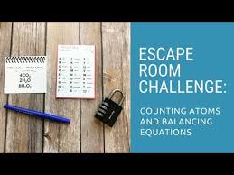 Balancing Equations Escape Room