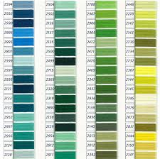 Dmc Retors Mat Color Chart Dmc Tapestry Retors Color Card