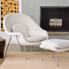 womb chair with ottoman original