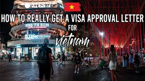 visa approval letter for vietnam visa
