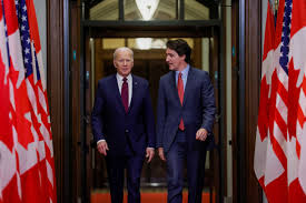 biden meets with trudeau as us canada
