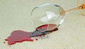 remove dried blood stains from carpet