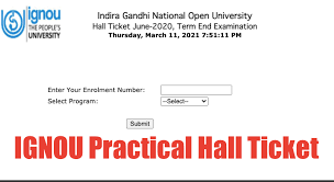 .hall ticket 2021 which is released now in order to hire the diligent candidates for the asst registrar & security officer post of indira gandhi national open ignou exam ticket will allow the participants to take the entrance examination for admission in ignou. Ignou Practical Hall Ticket 2021 Admit Card Download B Sc Bca Out