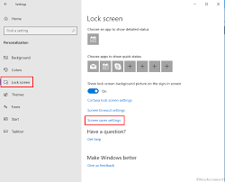 how to enable automatic lock in windows 10