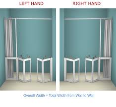 Panel Wf35 Silver Half Height Shower Doors