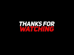Thanks For Watching Outro Black Screen Youtube gambar png