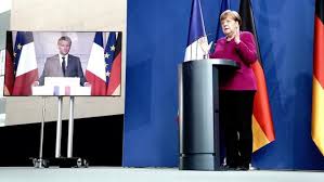 These contradictory views came into sharp focus this week as macron and german chancellor angela merkel pushed for a new russia policy, only to be brutally rebuffed. Angela Merkel Emmanuel Macron Wollen Ein Europaisches Hilfspaket