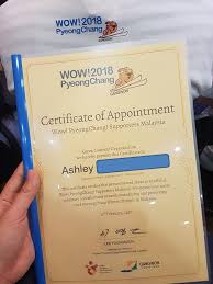 © copyright reserved 2020 ministry of tourism, arts and culture malaysia. What Ashley Love Wow Pyeongchang Malaysia Supporter Program