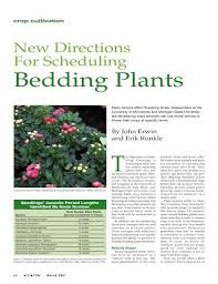 new directions for scheduling bedding