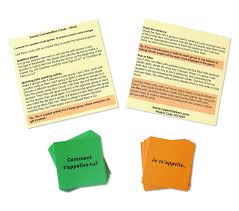 games french conversation cards
