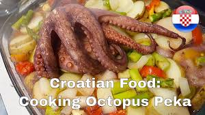 Don't leave without trying these delicious croatian food items with a there is no one croatian cuisine, and the food of the country is made up of food traditions of its. Croatian Food Cooking Octopus Peka Youtube
