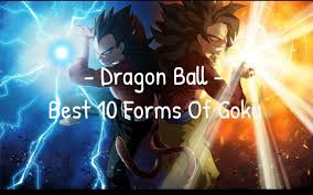 May 29, 2021 · this weekend's pc game deals include a double bundle offering from humble, giveaways that are happening on the epic store and steam, a bunch of free events, open world game discounts, and more. Dragon Ball Best 10 Forms Of Goku Ohtopten