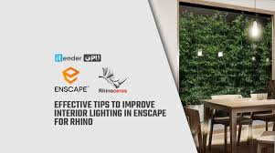 improve interior lighting in enscape